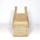 Chaise longue en rotin
