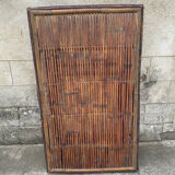 Vintage rattan table