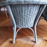 2 fauteuils vintage en rotin