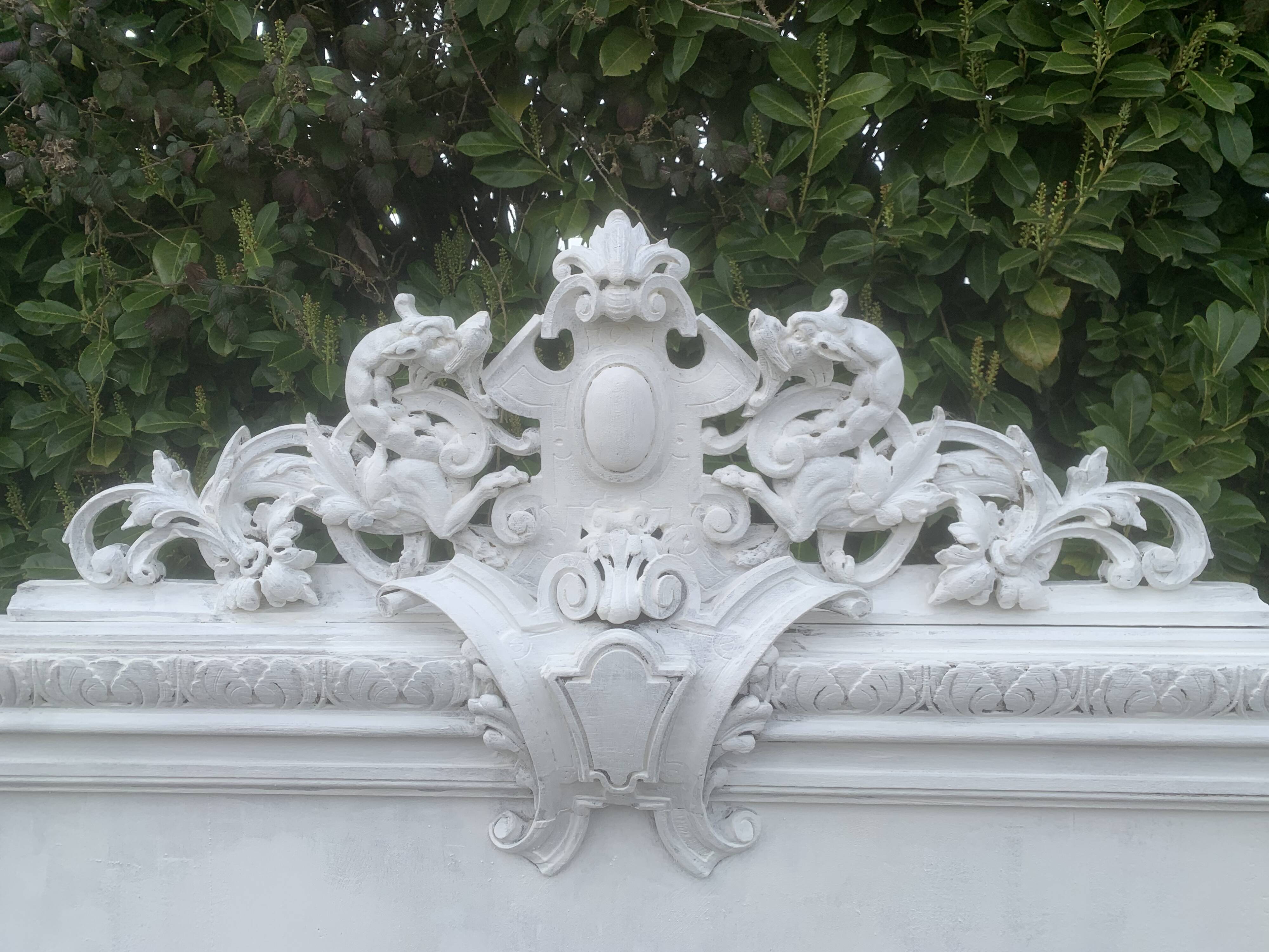 19th century castle bed