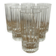 Set of 6 Baccarat "Harmonie" tankards.