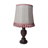 Wood lamp turned offal during pompoms