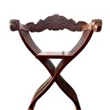 Italian wooden folding chair 1970
