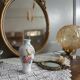 White ceramic vase