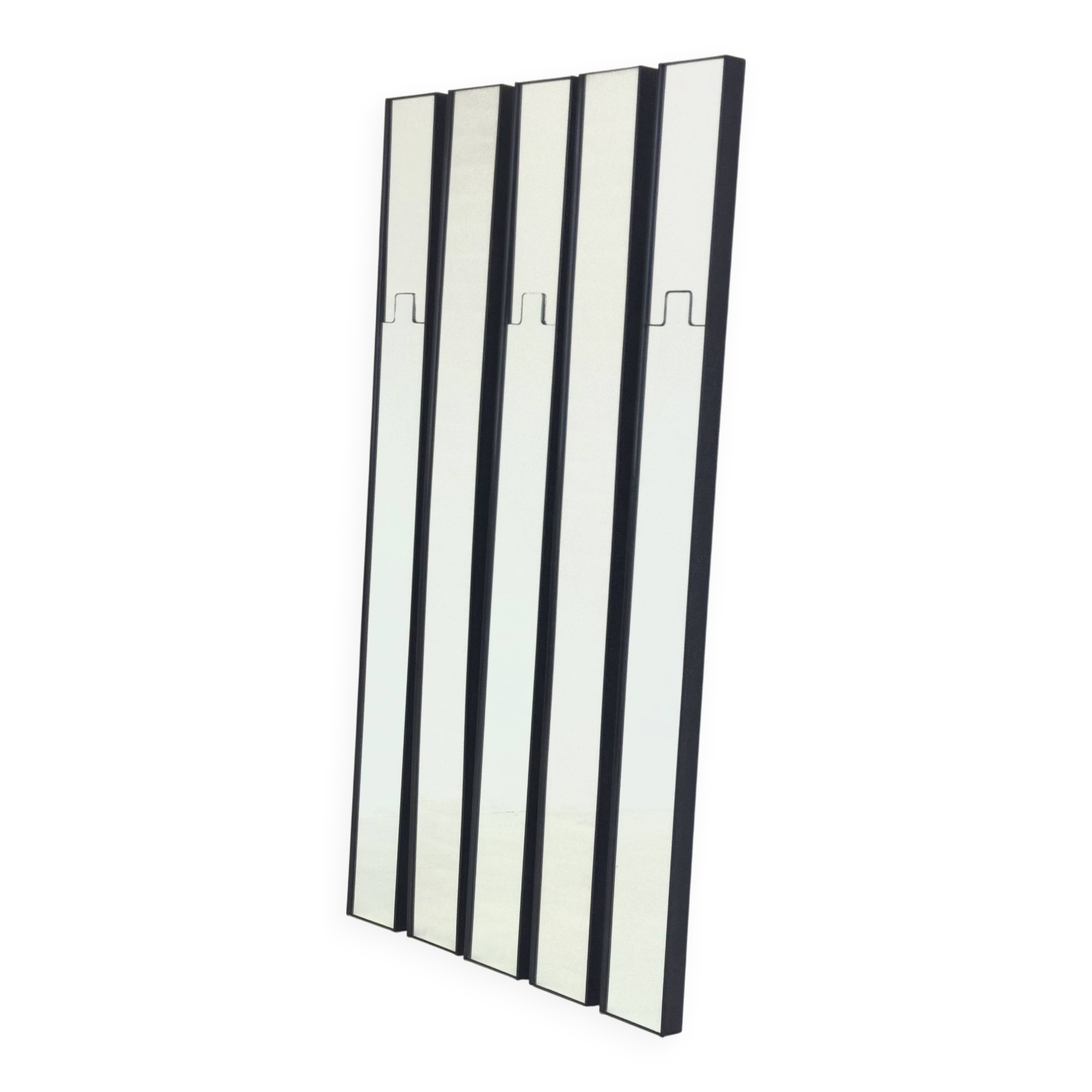 Set of 5 Gronda mirrors by Luciano Bertoncini for Elco