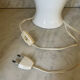 Vintage glazed ceramic lamp
