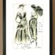 Drawing by Karl Lagerfeld for Chanel