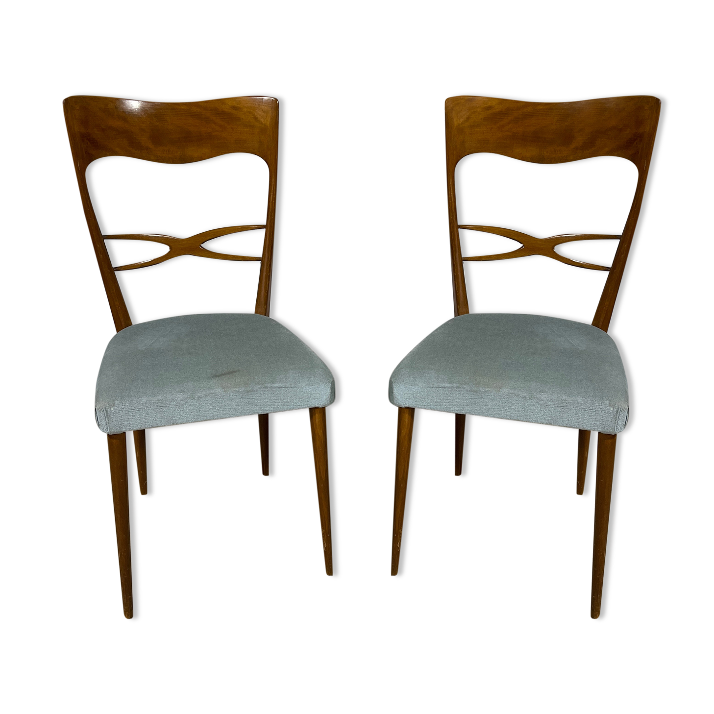 Lot de 2 chaises vintage