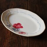Oval Plate Boulogne Digoin Sarreguemines