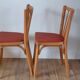 Pair of Baumann bistro chairs N°12 50s