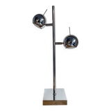 Chrome eyeball lamp
