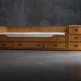 Bamboo Daybed by Vivai Del Sud, Italy, 1970s