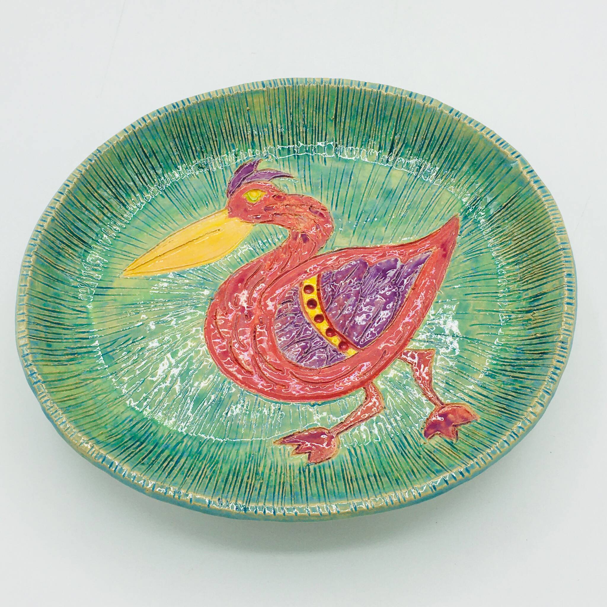 Pelican dish