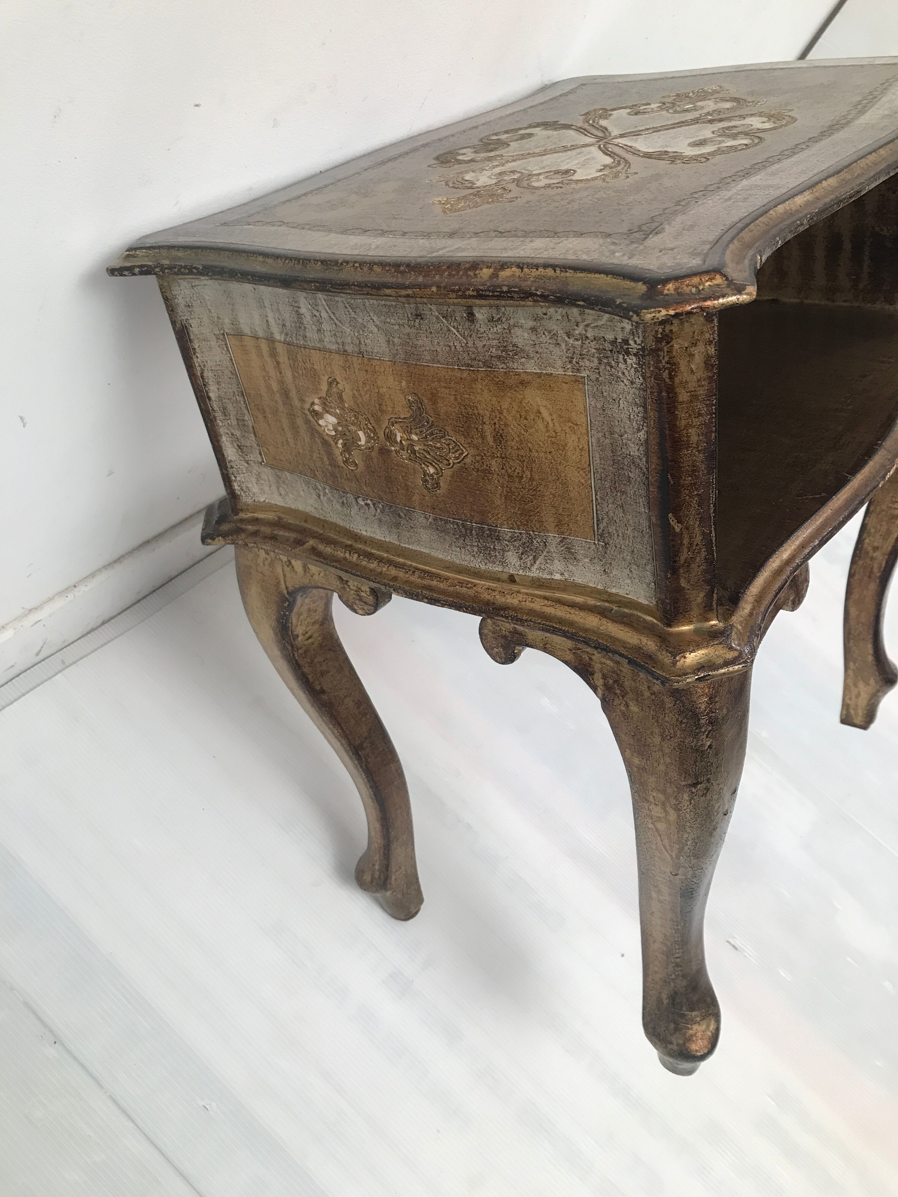 Small side table bedside 50s