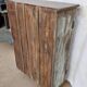 Old Burmese teak display case