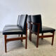 Set of 4 Mid-Century 1960s solid teak dining chairs by Peter Hayward for Va