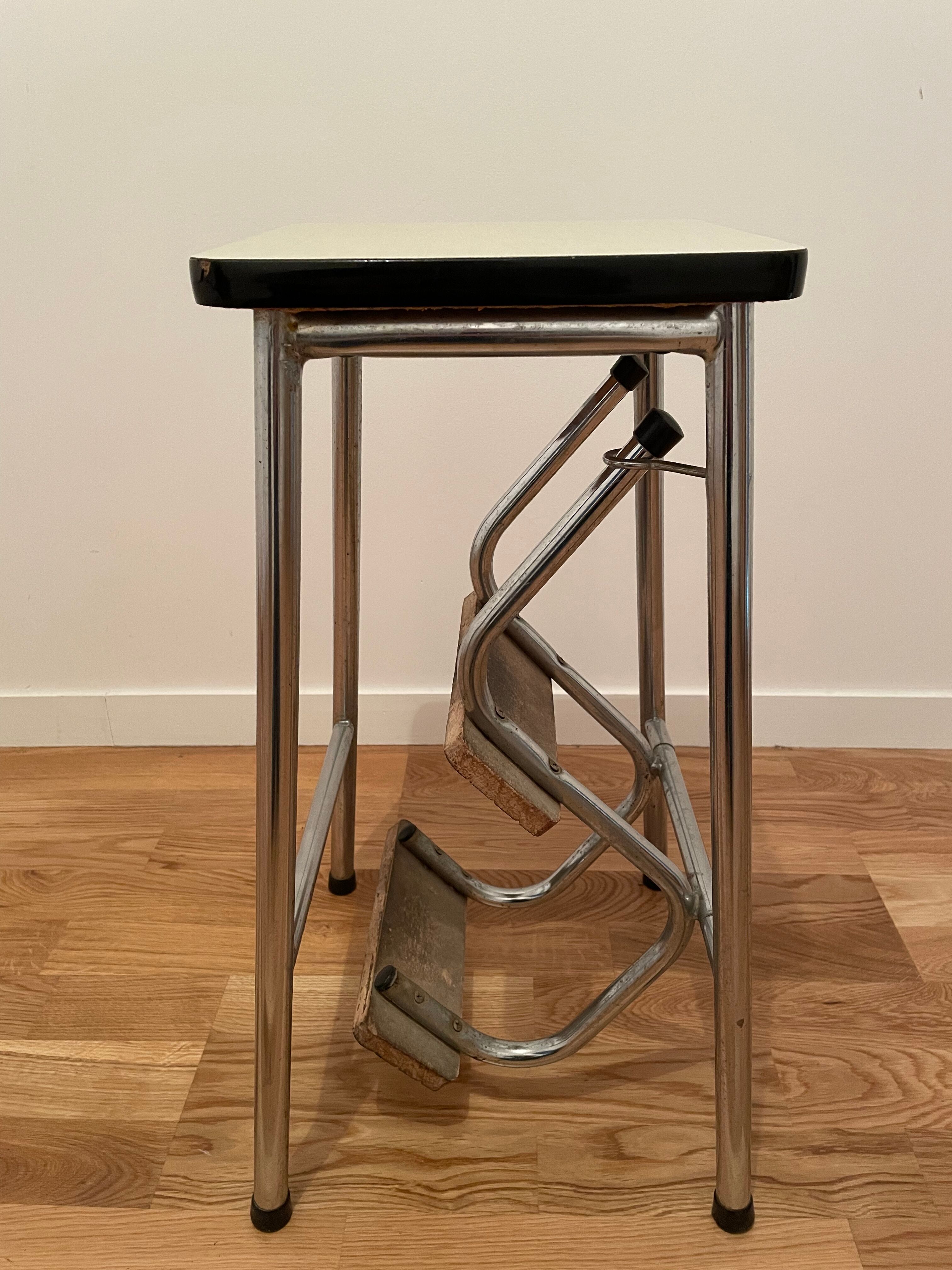 Escabeau formica vintage