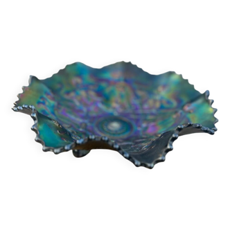 Glass Bowl or Pocket Filler Carnival by Northwood Period 20th century