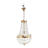 Hot air balloon chandelier with tassels