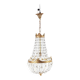 Hot air balloon chandelier with tassels