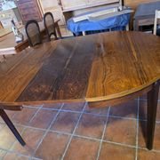 Table scandinave extensible en palissandre des années 60
