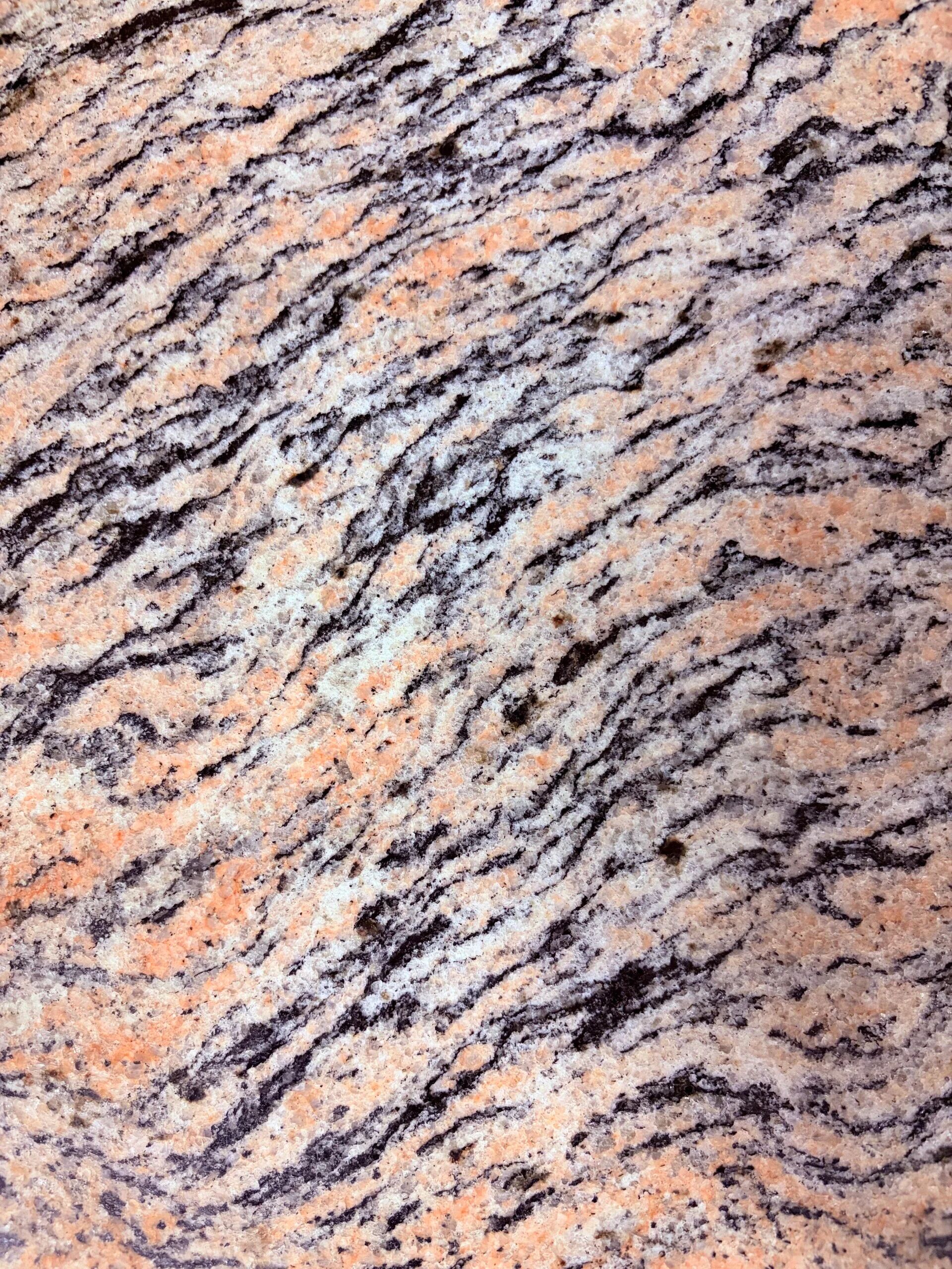 Coffee table tiger granite, 1980s