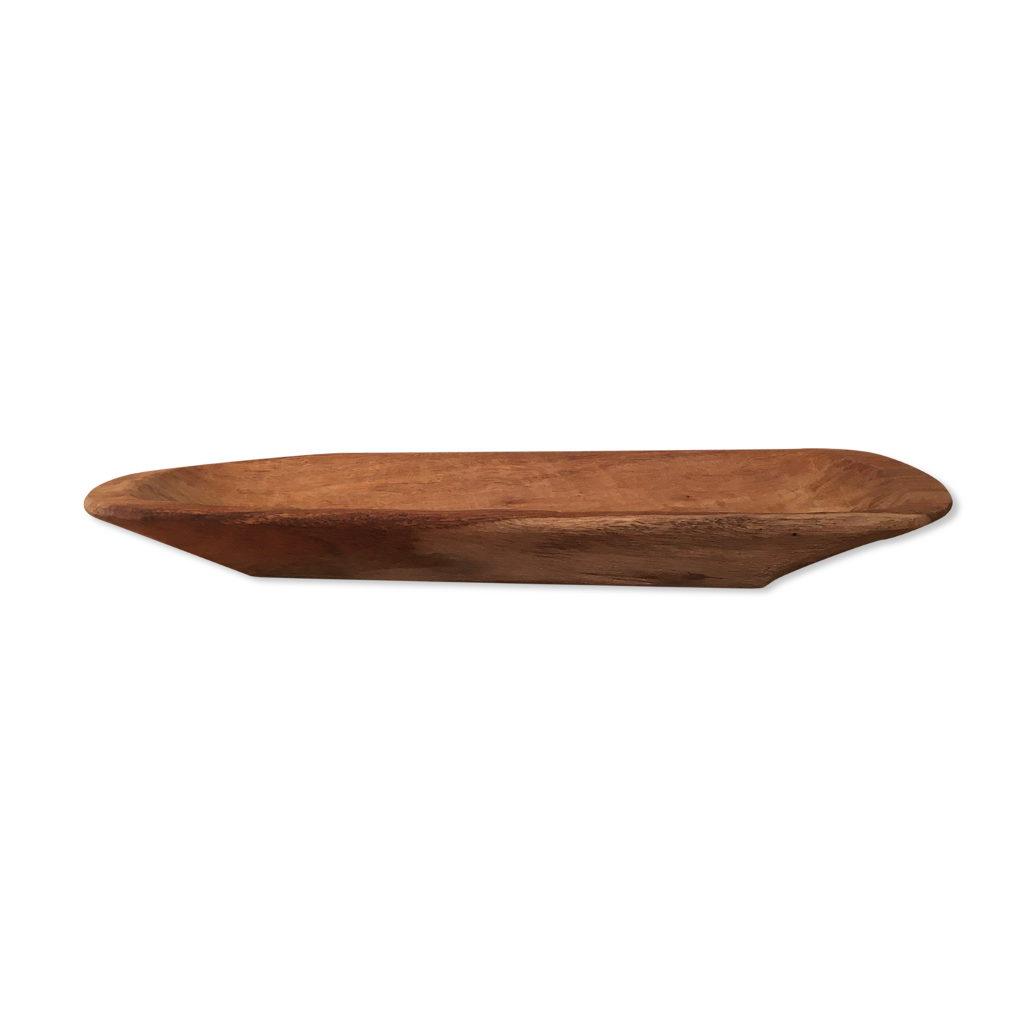 Solid wood dish