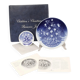Royal Copenhagen Christmas plate for children in blue porcelain 2003