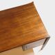 Vintage Mid-Century Modern Walnut Executive Desk by Wilhelm Renz