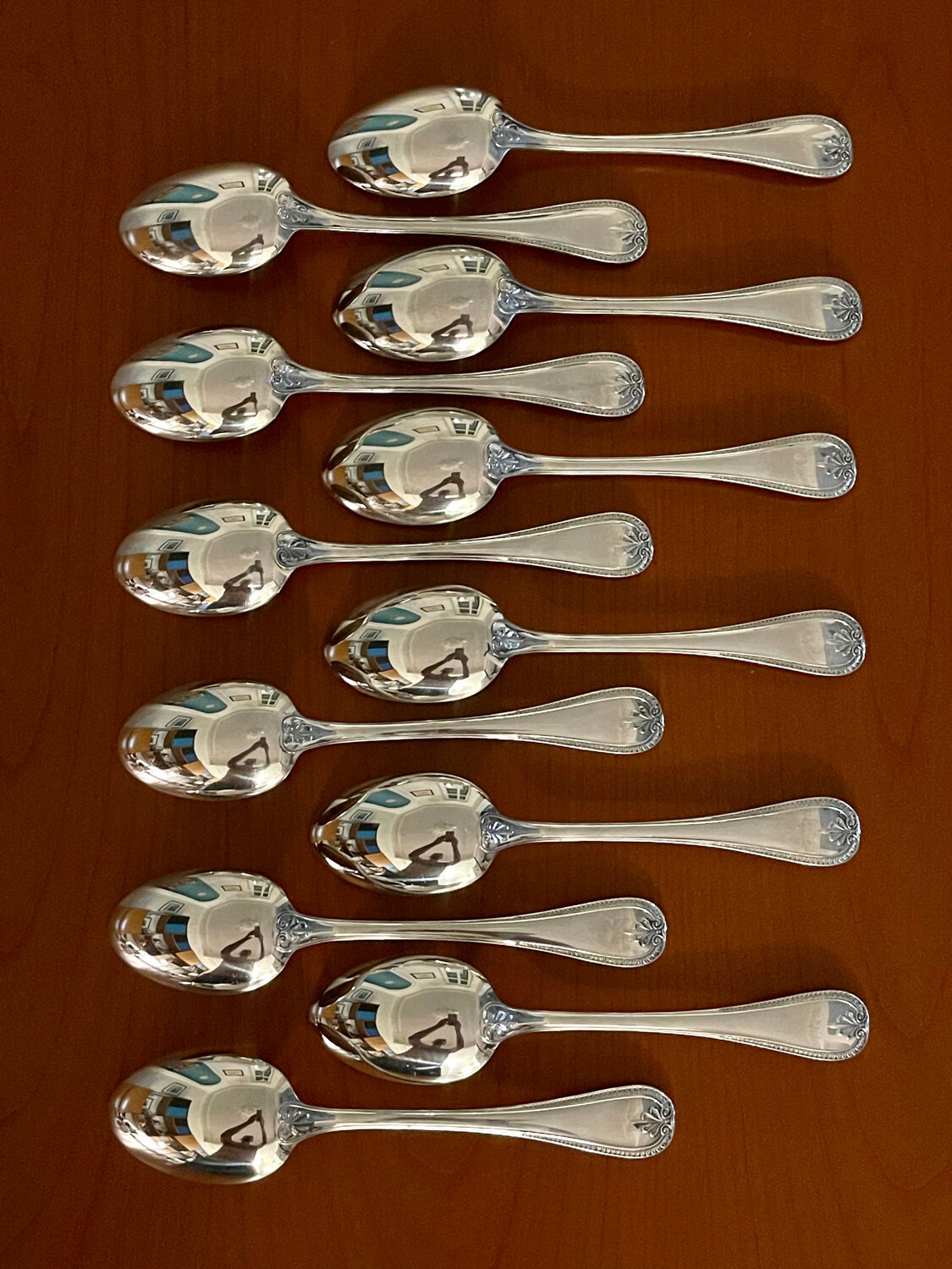Christofle Malmaison cutlery 49pieces very good condition silver metal