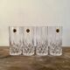 Set of 4 glasses high long drink cocktail crystal Royal Doulton