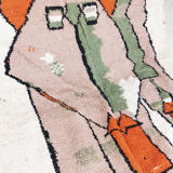 284x150cm moroccan berbere carpet