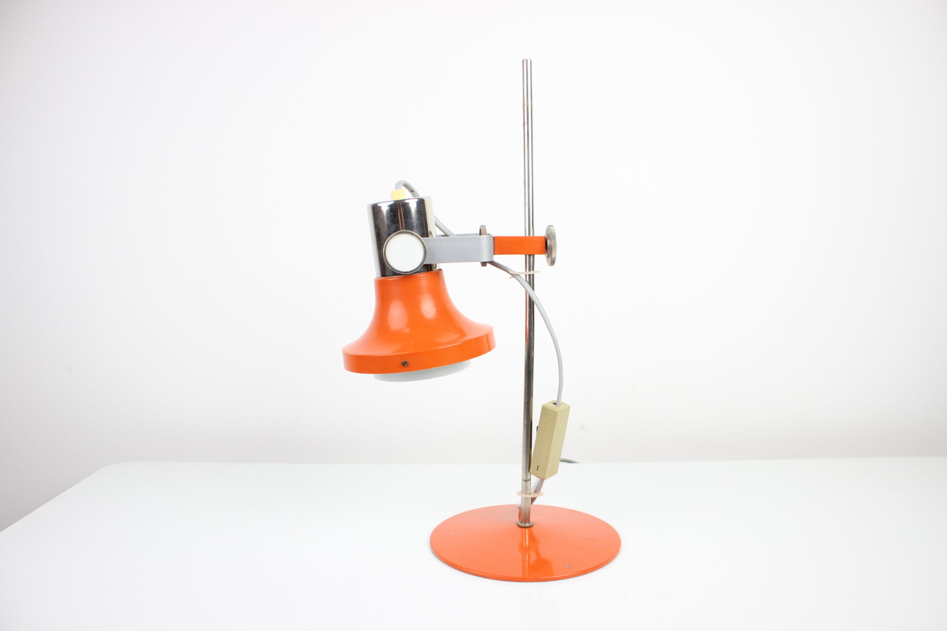 Vintage Table Lamp by Pavel Grus for Kamenický Šenov, Czechoslovakia, 1960's