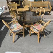 Rattan lounge set