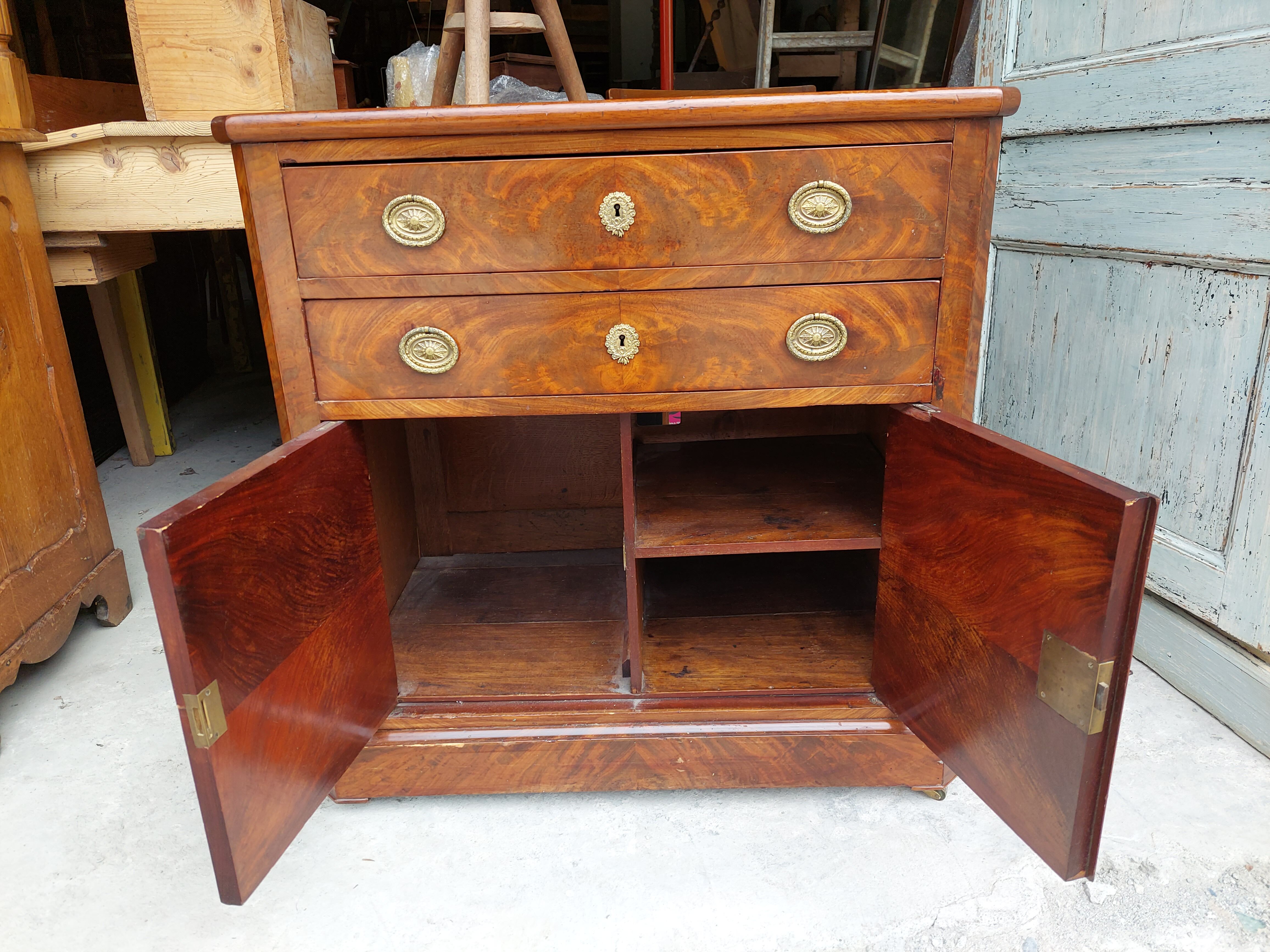 Antique storage cabinet