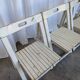 Set of 3 Vintage TRIESTE Foldable Chair by Aldo Jacober, 1970s Mid-Century