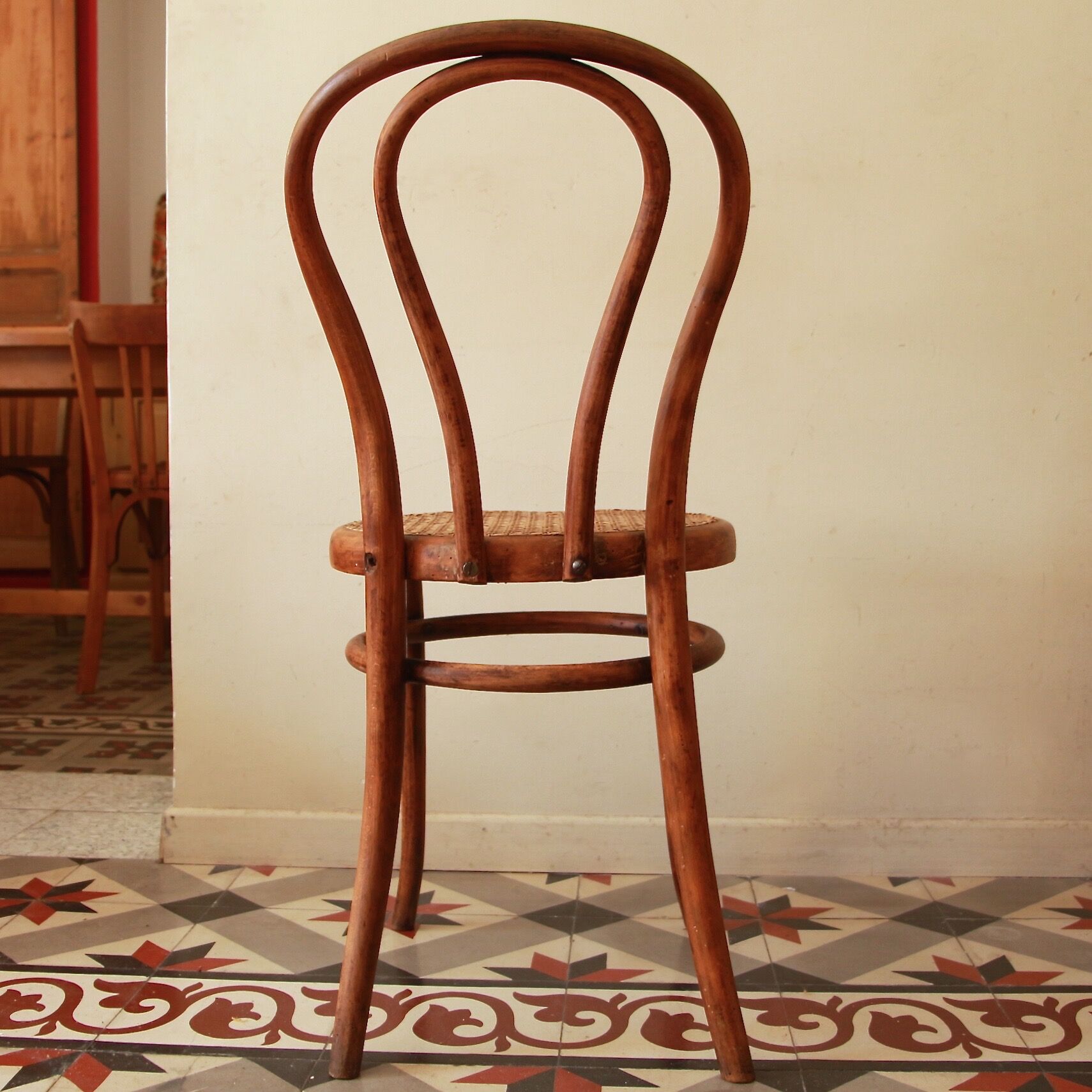 Jacob-Josef Kohn cane bistro chair