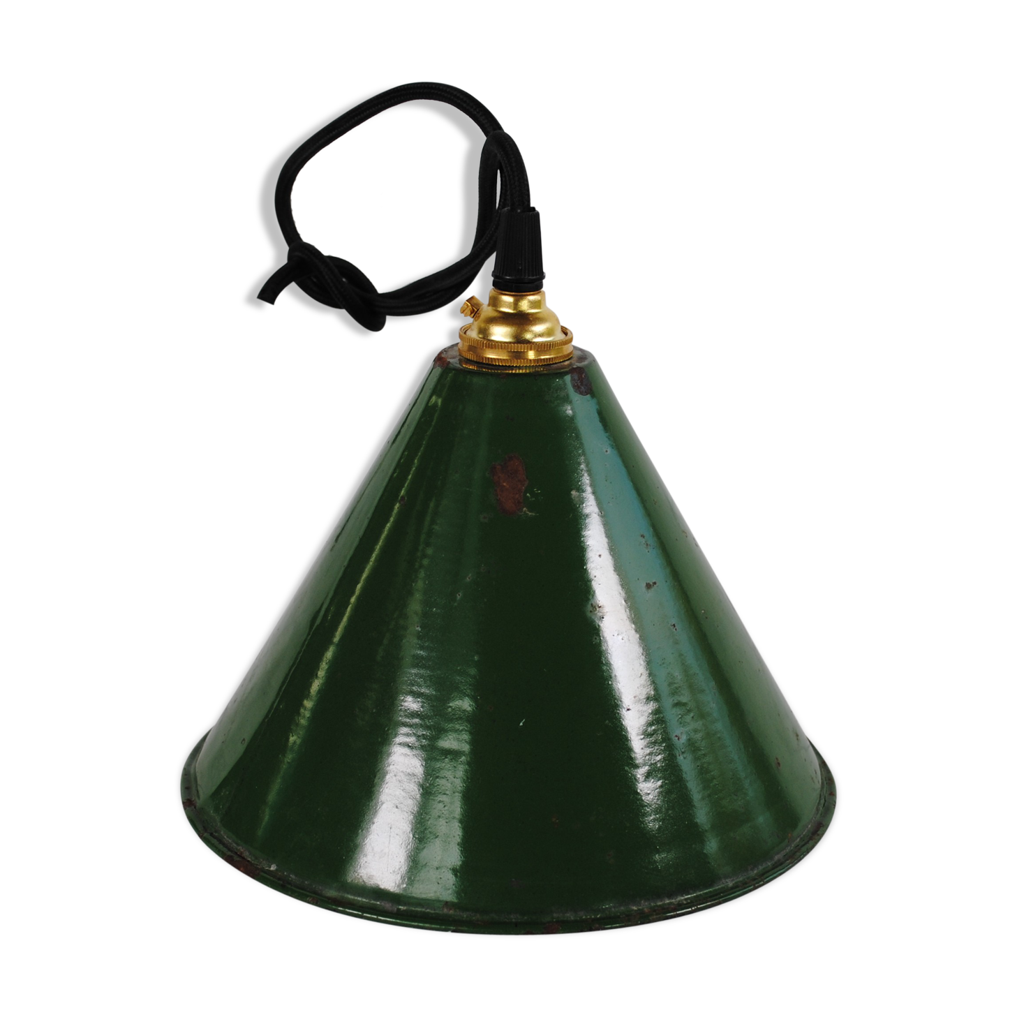 Enamelled industrial hanging