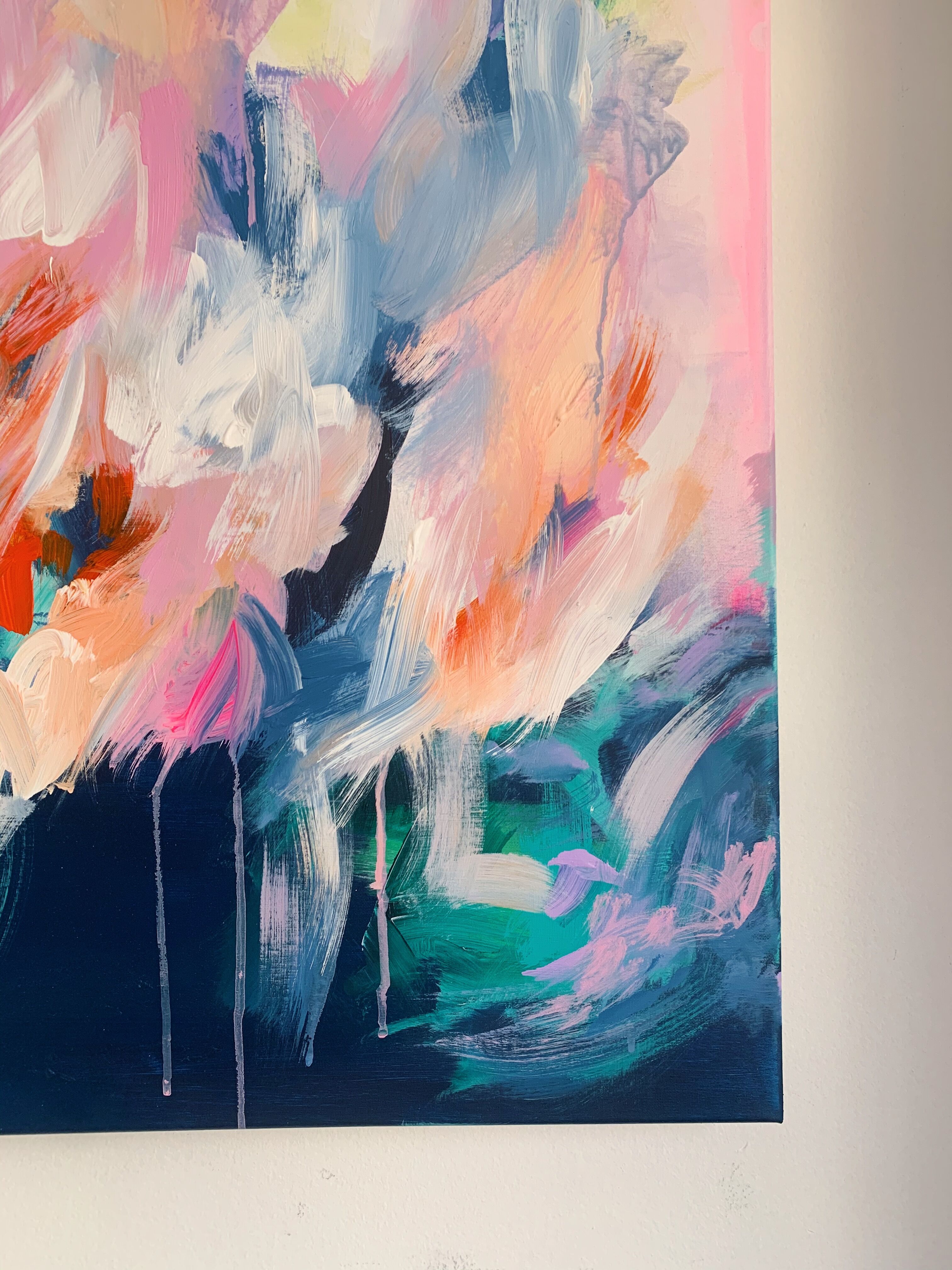 Spring Fire - Acrylic on canvas 60x80cm