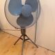 Anthracite grey fan on foot tripods 70/80