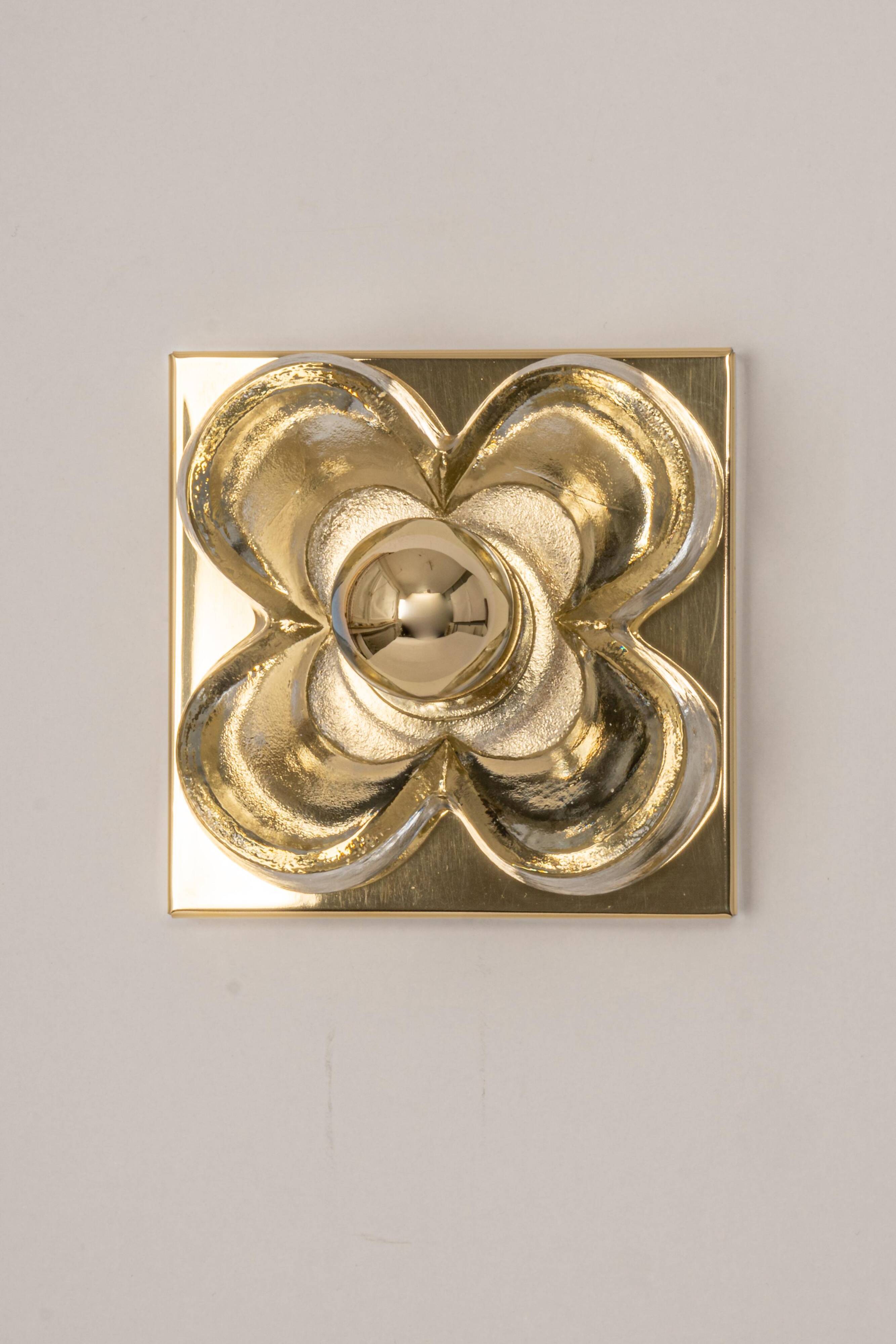 Glass Wall Sconce by Sische, Germany, 1970s