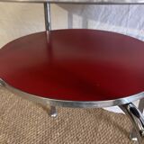 Bauhaus gueridon 1940 chrome