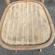 Stripped bentwood bistro chair Thonet no. 18
