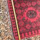 Pair of Antique Balouch Rugs 54x44 Hand-Knotted Wool Cushion Boho Vintage