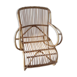 Rattan armchair