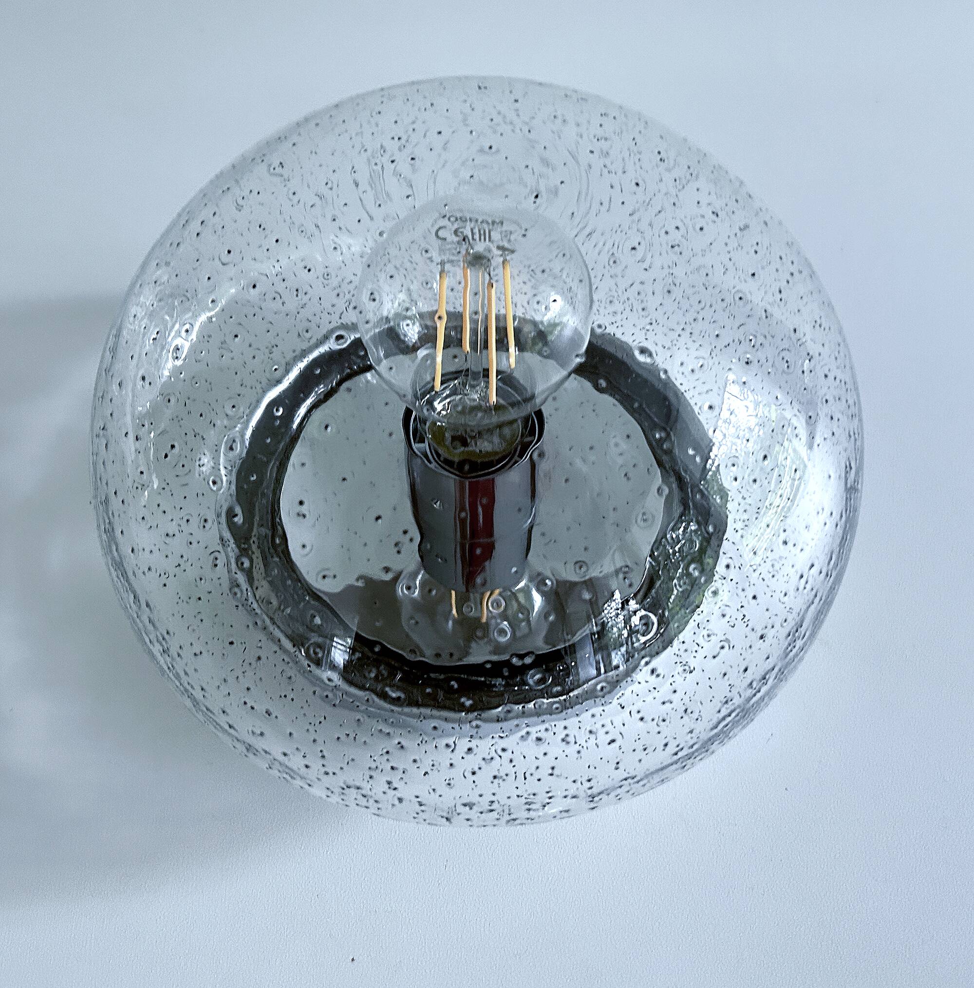 Vintage Space Age Wall Light