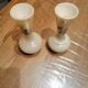 Pair of albatre vases