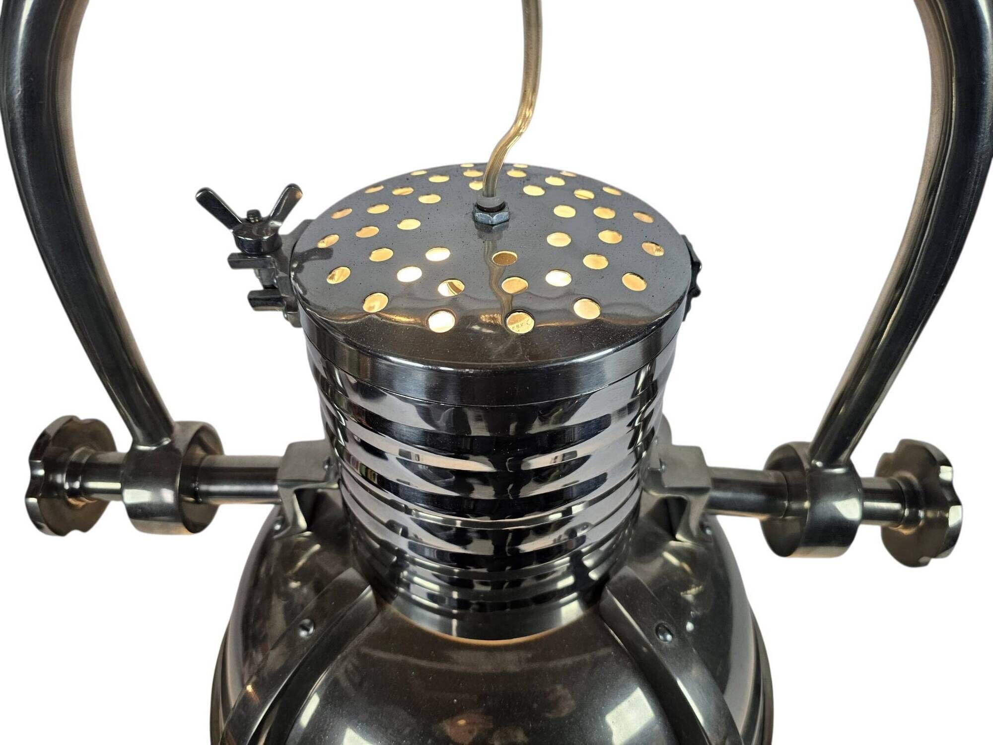 Lantern Sea Nickel – pendant lamp – industrial – ship's lamp – film light