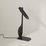 Black post-modern lamp by Philippe Michel, vintage design, Circa 1980