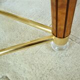 70s oval coffee table